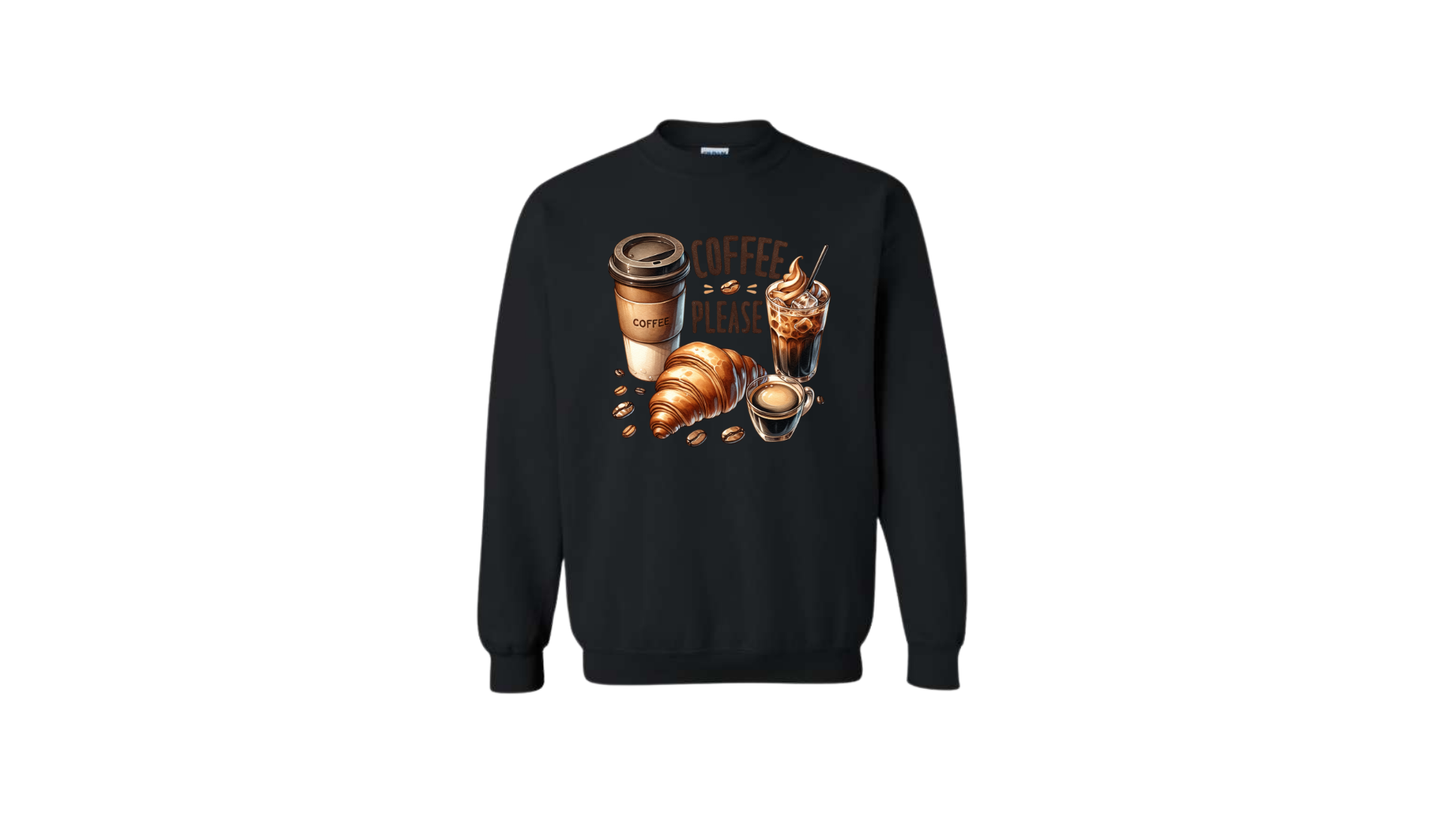 Crewneck adulte coffee please