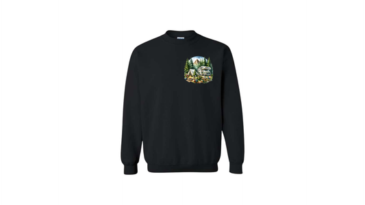 Crewneck adulte camping