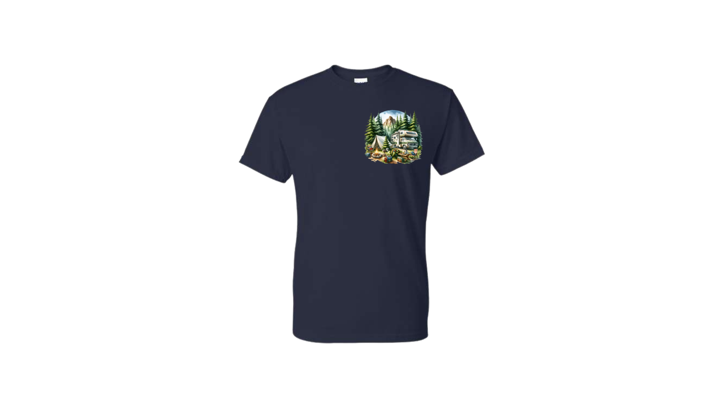 T-Shirt adulte camping