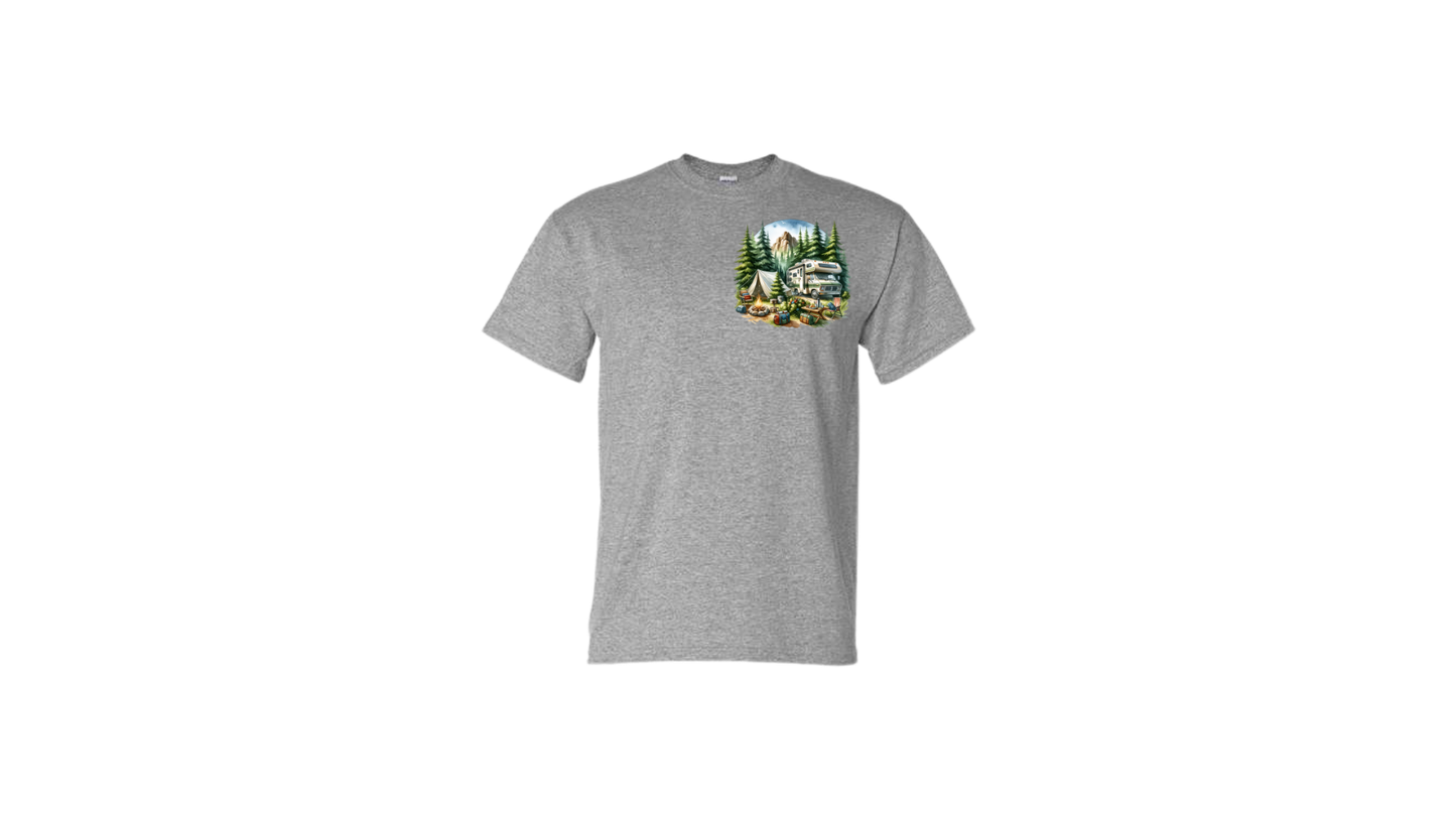 T-Shirt adulte camping