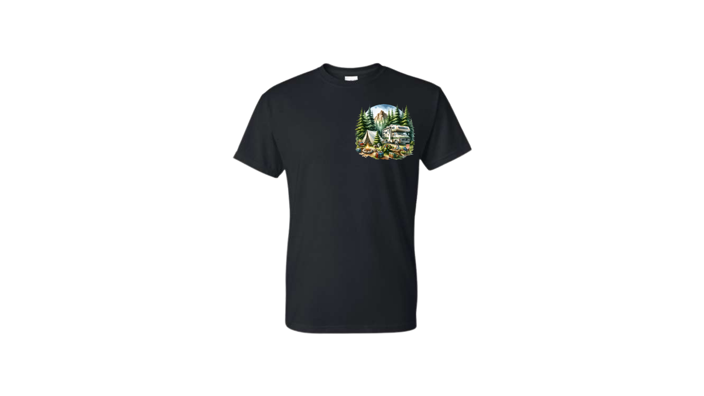 T-Shirt adulte camping