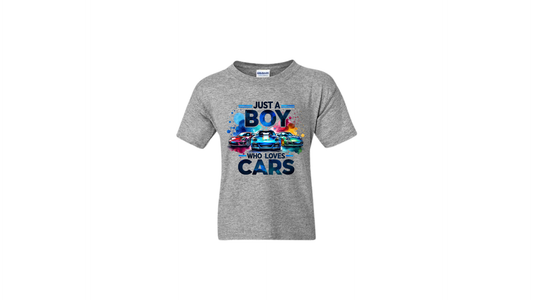 T-shirt enfant voiture