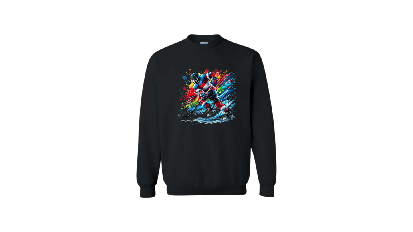 Crewneck adulte joueur hockey