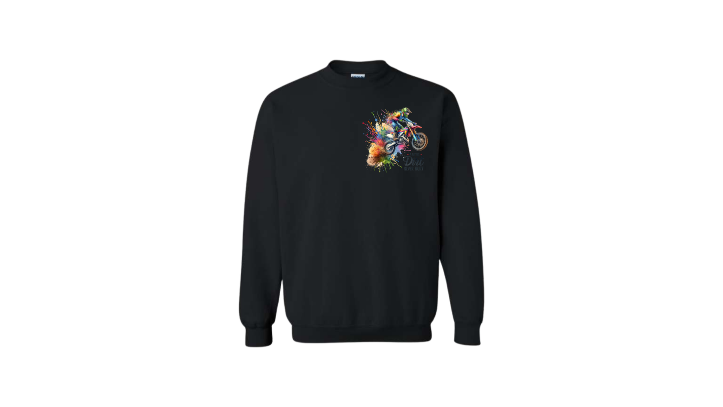 Crewneck adulte motocross