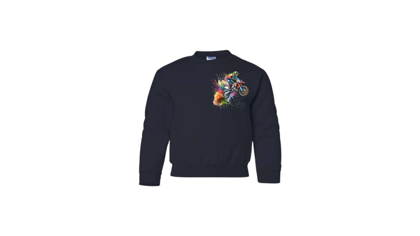 Crewneck enfant Motocross