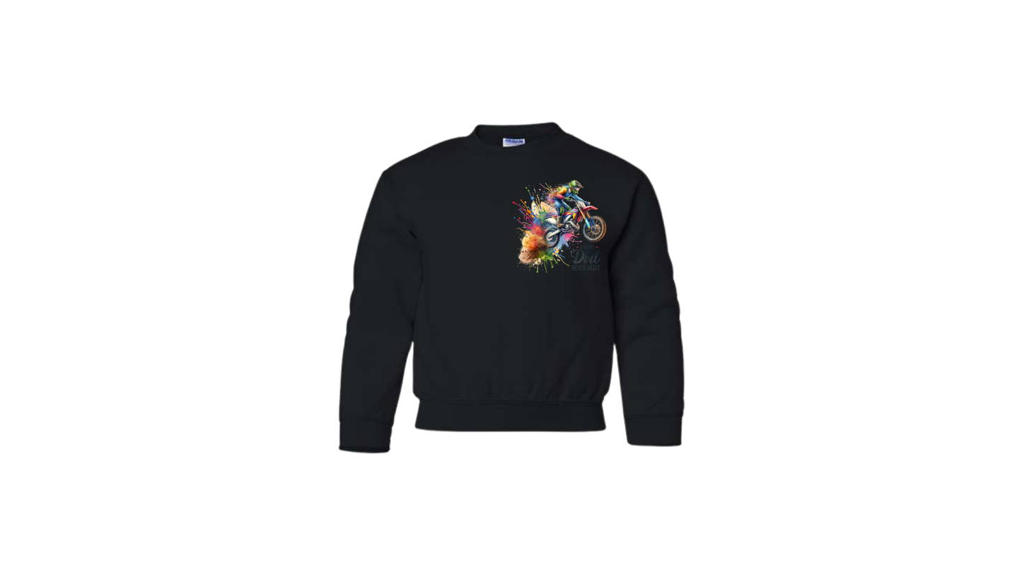 Crewneck enfant Motocross