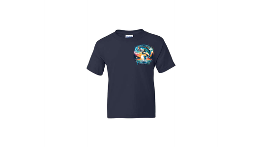 T-shirt enfant poisson