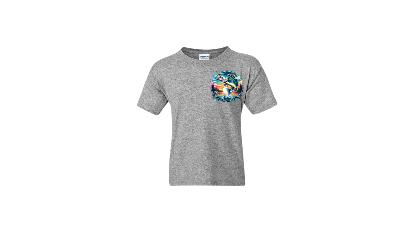 T-shirt enfant poisson