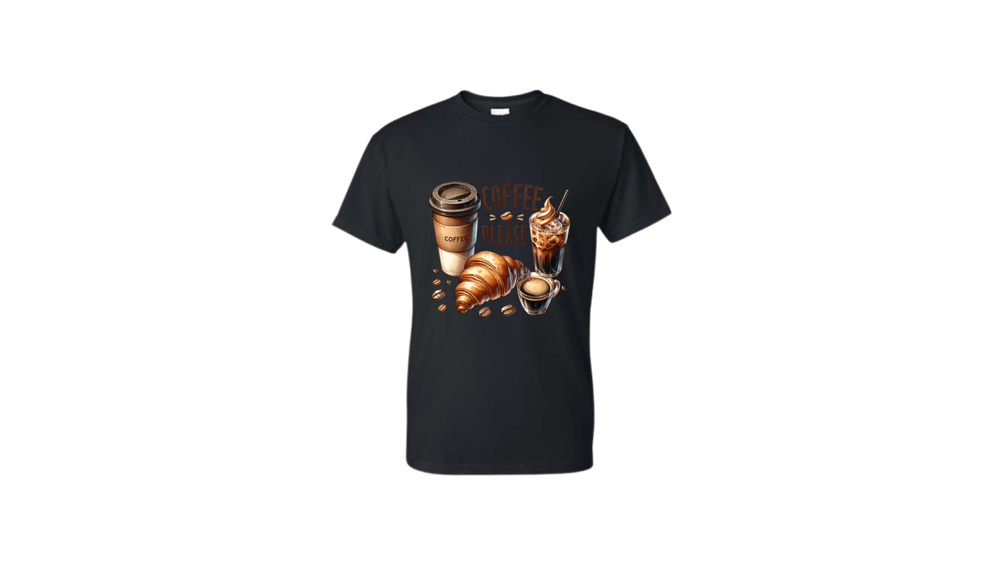 T-shirt Adulte Coffee please