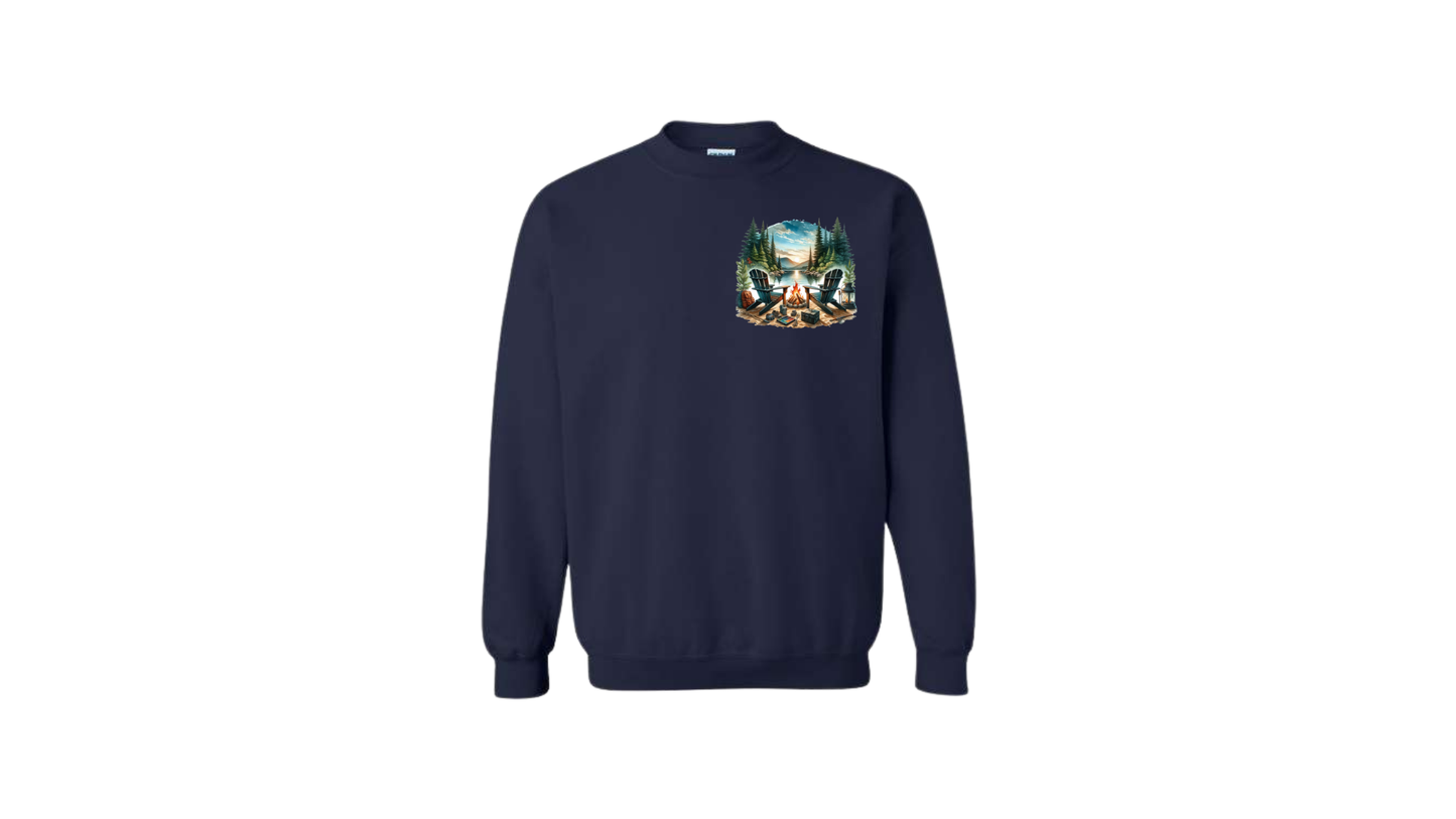 Crewneck adulte feu