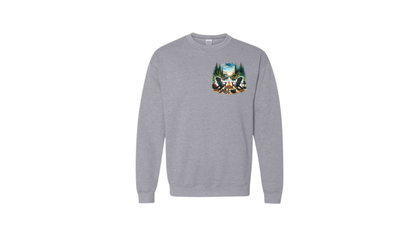 Crewneck adulte feu