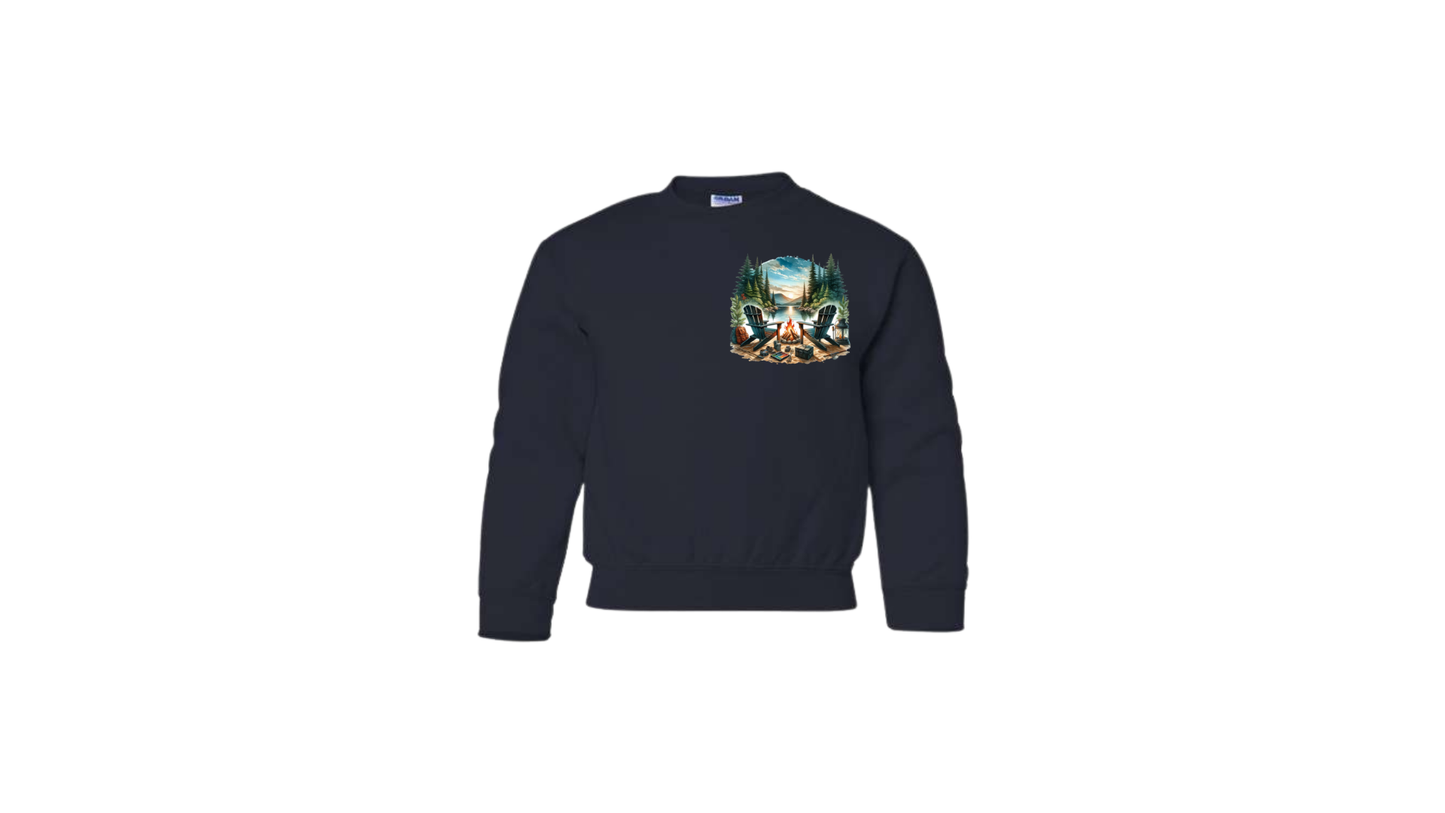 Crewneck enfant feu