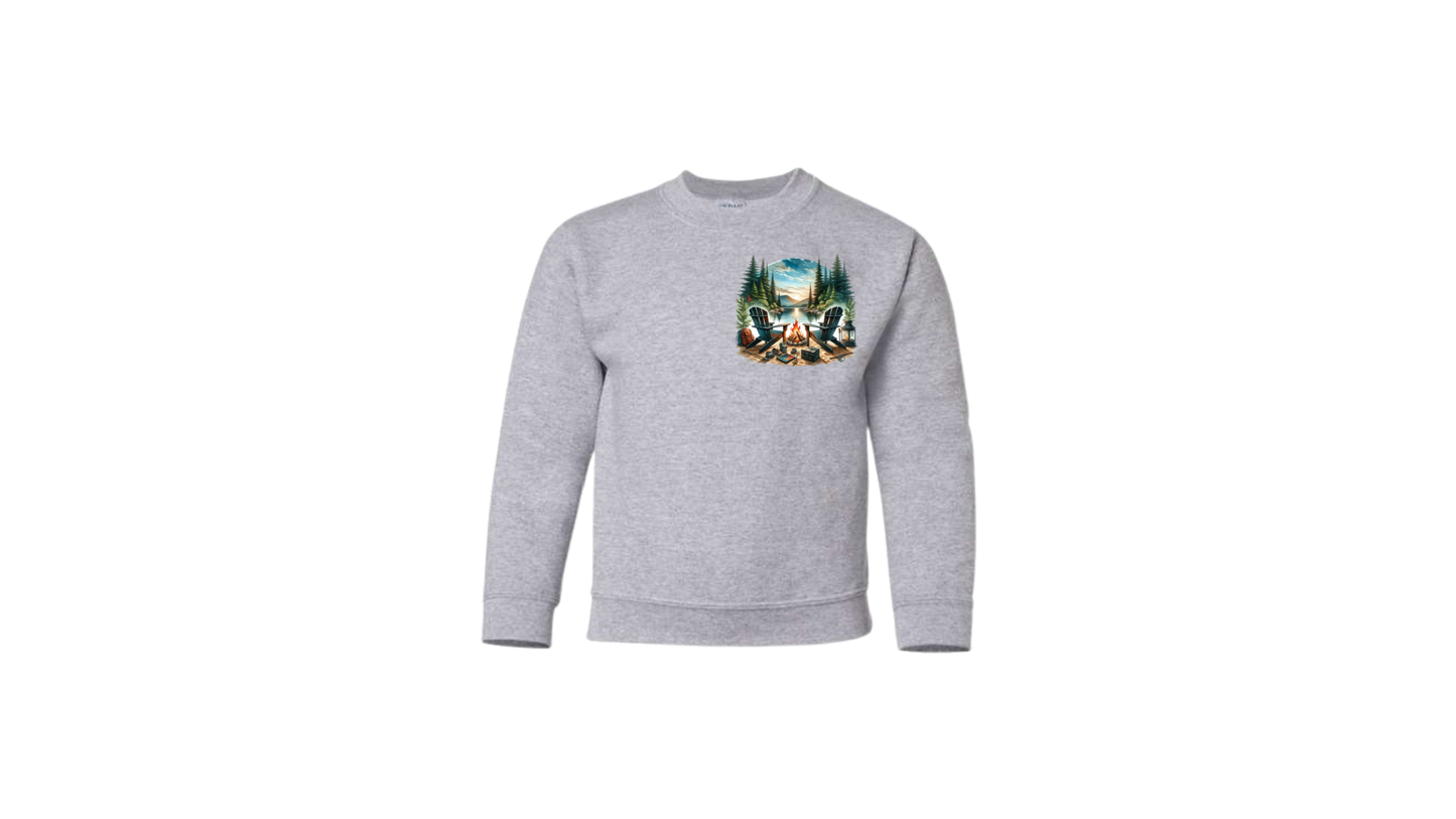 Crewneck enfant feu