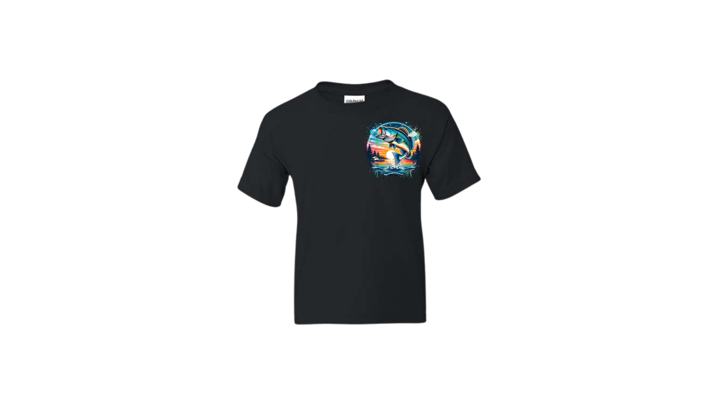 T-shirt enfant poisson